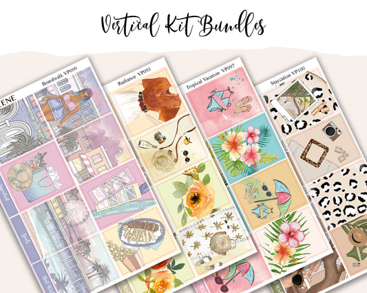 Vertical Weekly Planner Kit Bundle 8