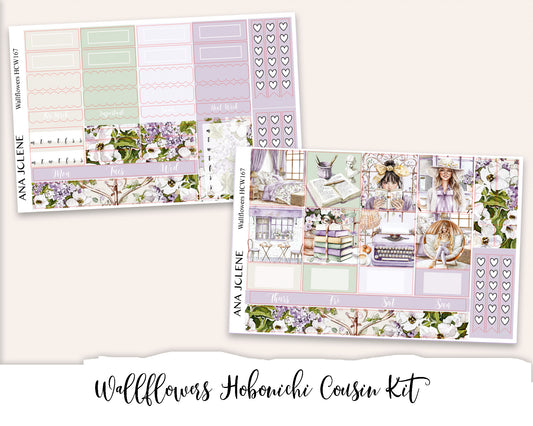 WALLFLOWERS Hobonichi Cousin Weekly Planner Sticker Kit