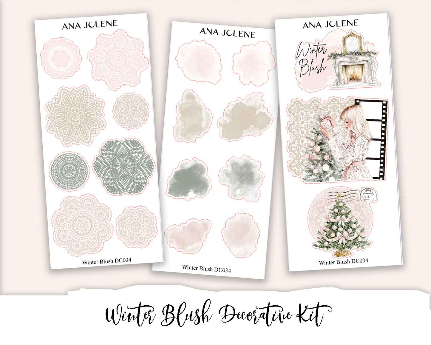 WINTER DELIGHT Decorative Planner Sticker Kit