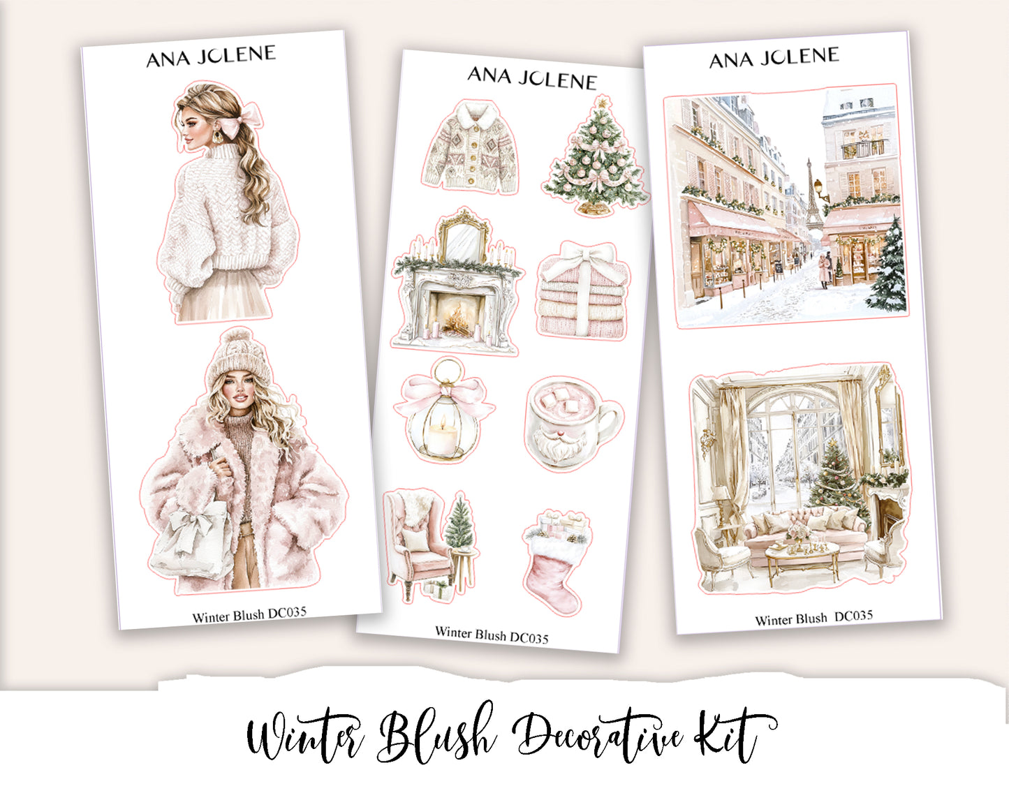 WINTER DELIGHT Decorative Planner Sticker Kit