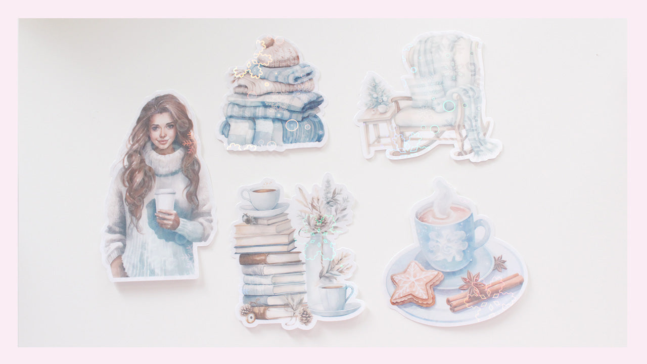 WINTER CABIN Die Cuts