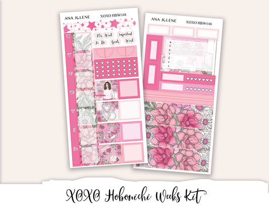 XOXO Hobonichi Weeks Planner Sticker Kit