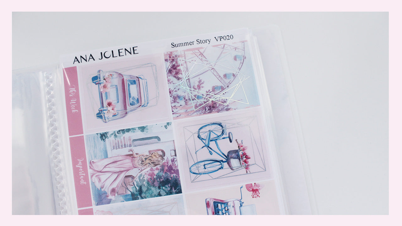 MOONLIT FIELDS 5X7 Sticker Book