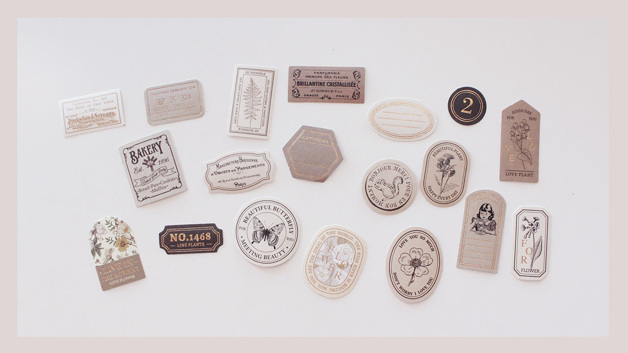 Foiled Stamps Sticker Pack