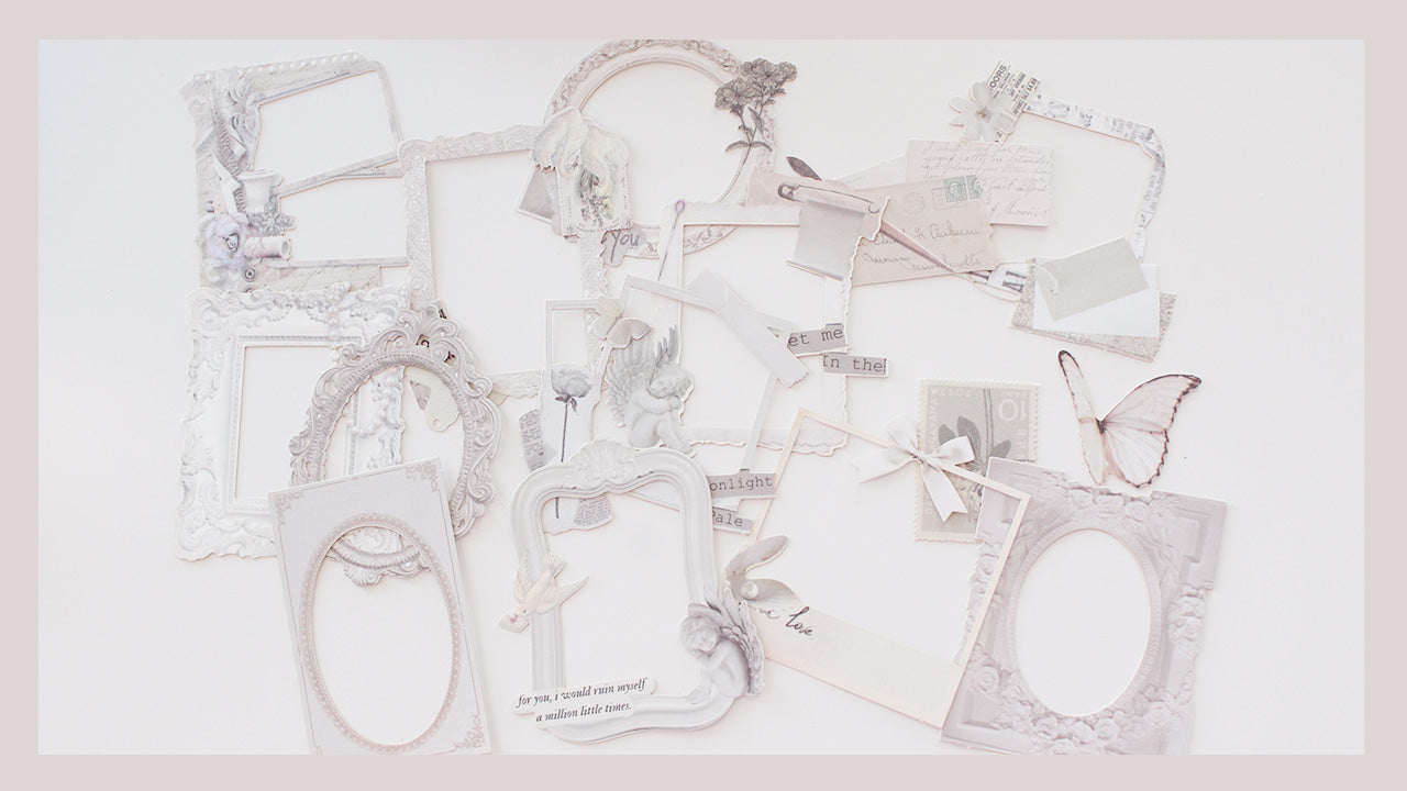 Vinatage Frames Ephemera Cardstock Pack