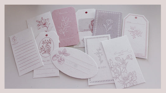 Vintage Ephemera Cardstock