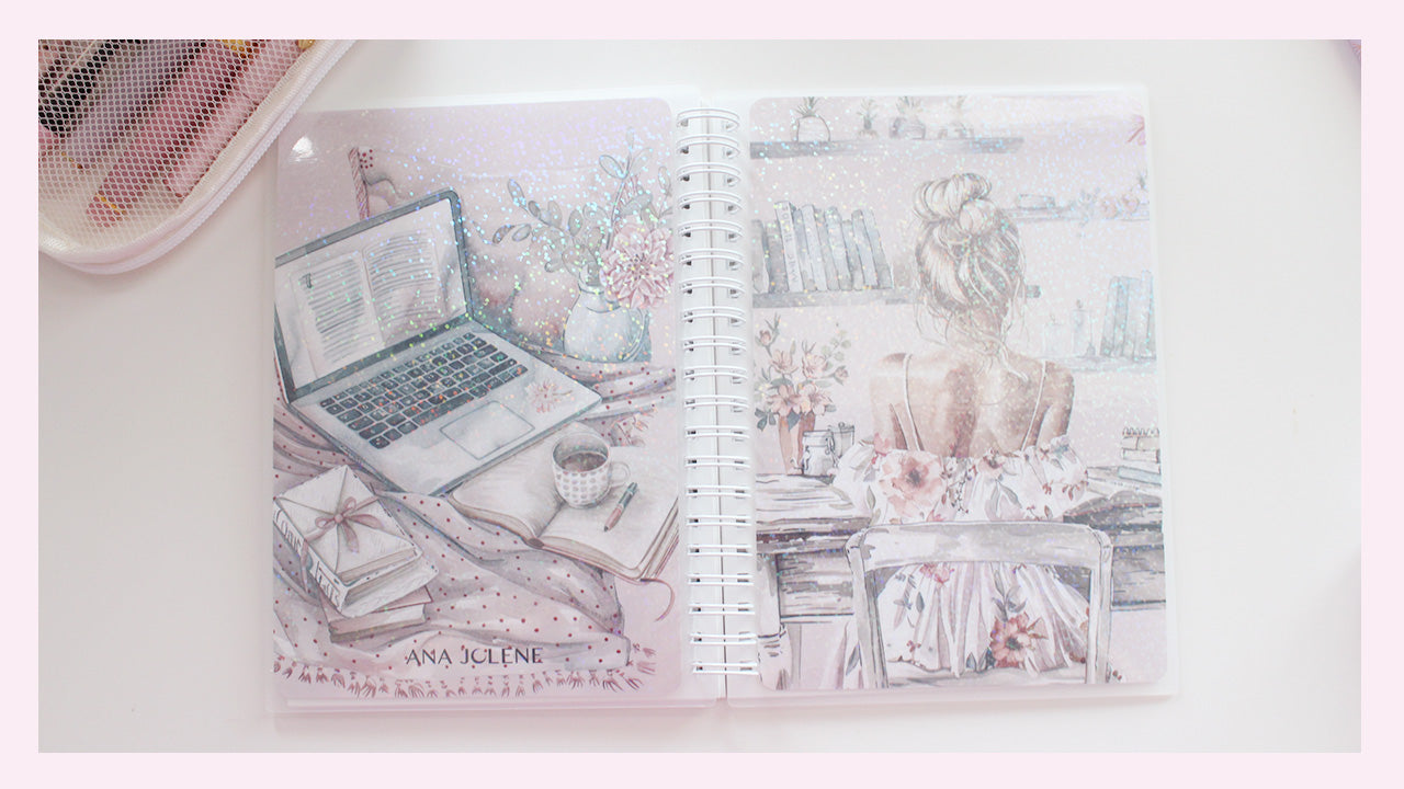 GLAM PLANNER 5X7 Reuseable Sticker Book