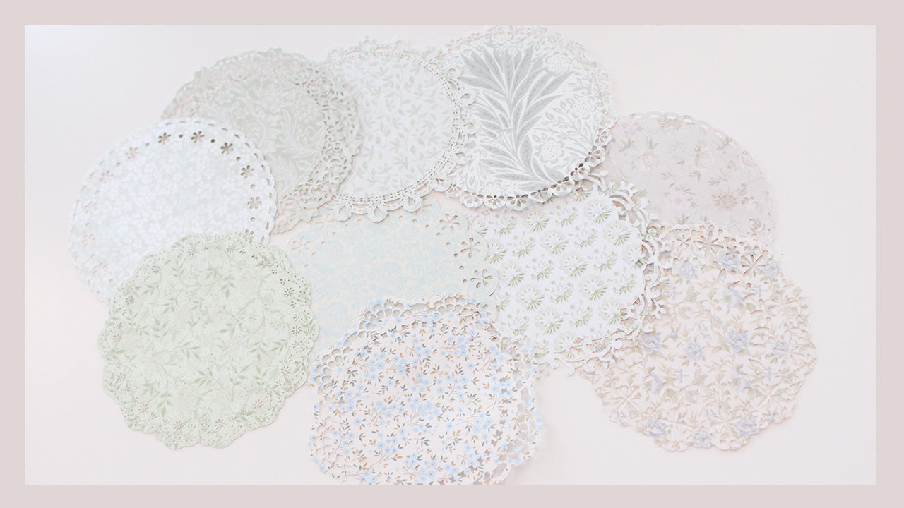 Lace Doilies Ephemera Paper Pack