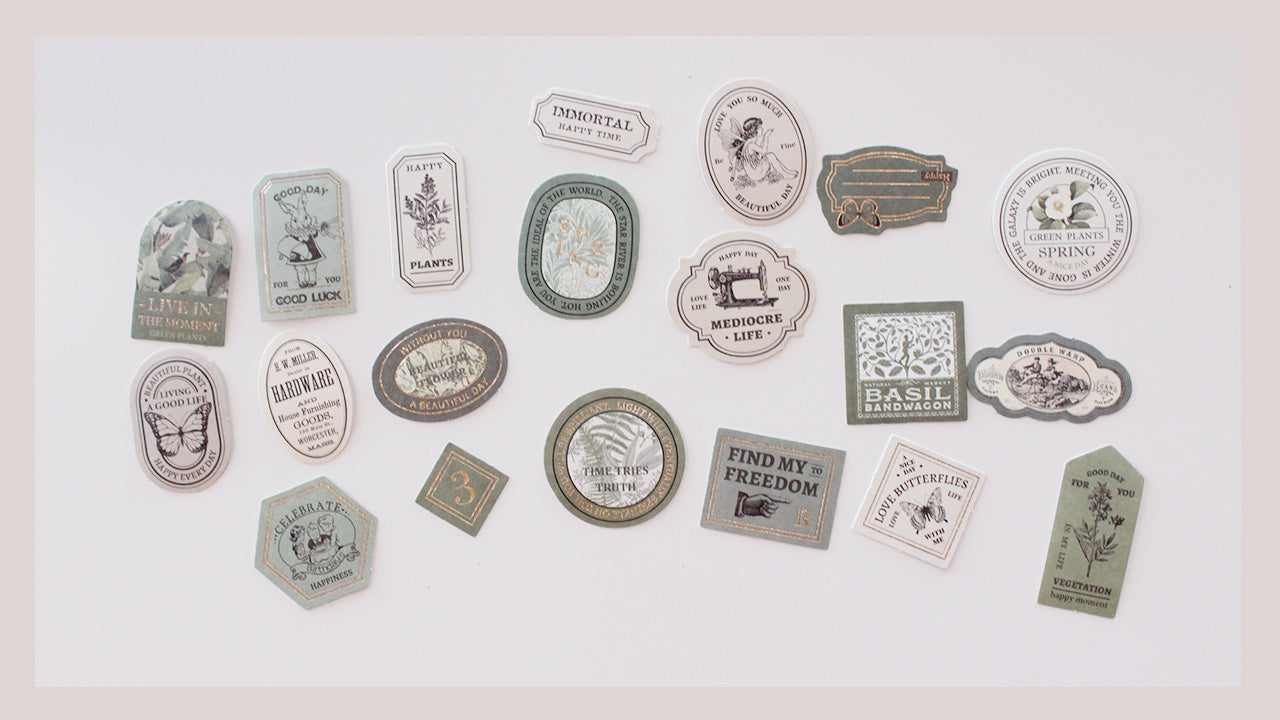 Foiled Stamps Sticker Pack