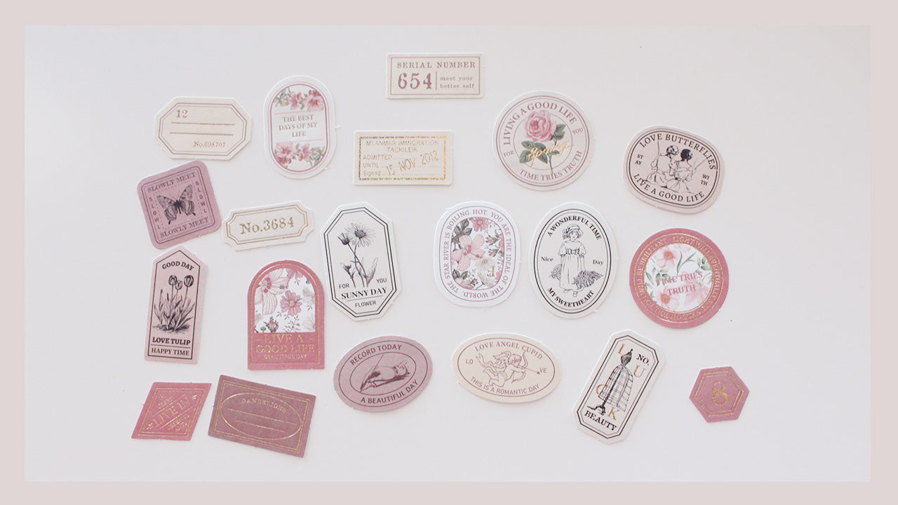 Foiled Stamps Sticker Pack