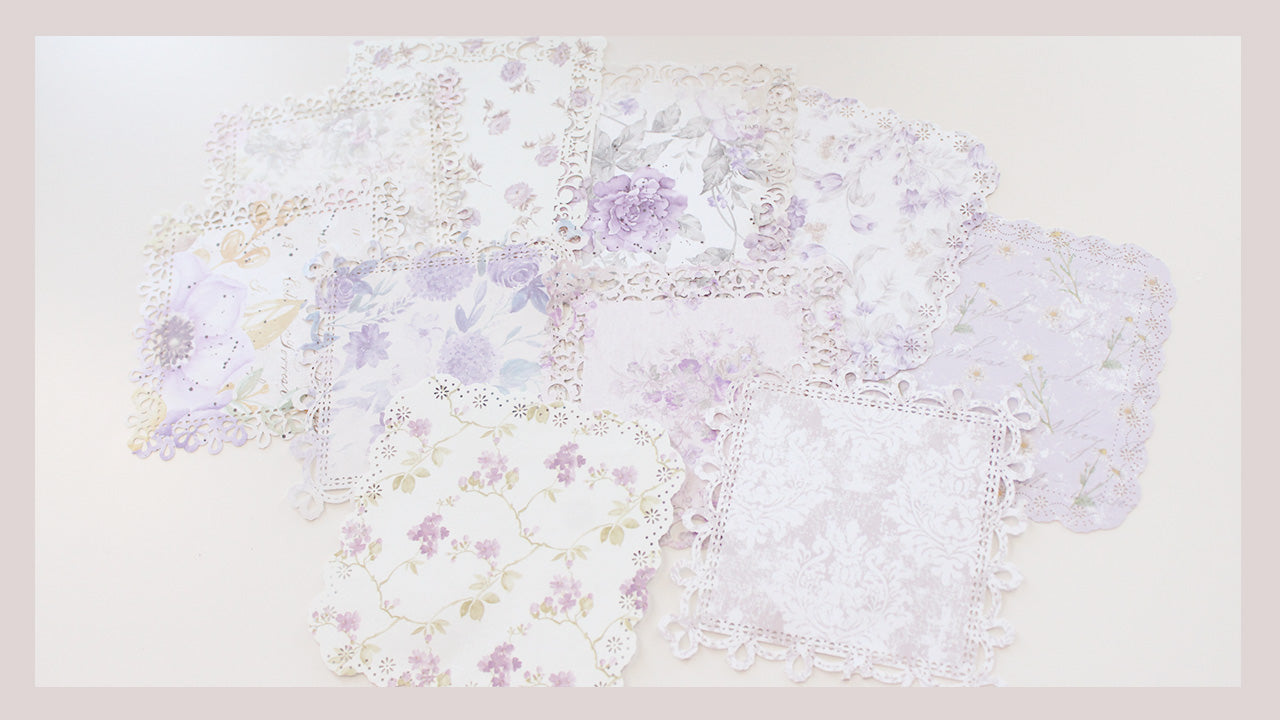 Lace Doilies Ephemera Paper Pack