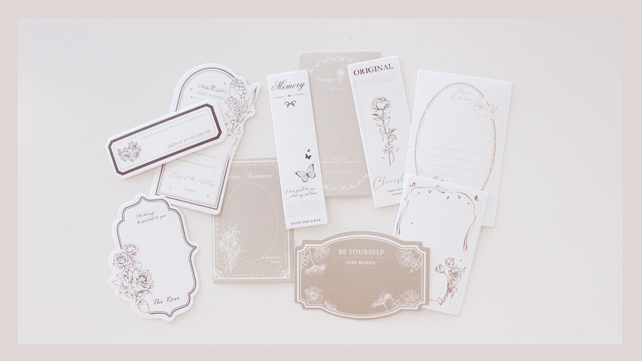 Vintage Ephemera Stickers
