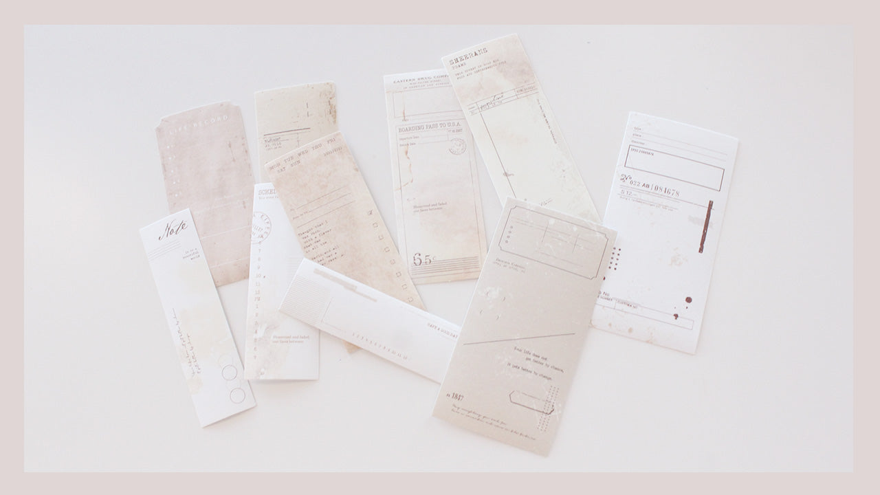 Vintage Ephemera Stickers