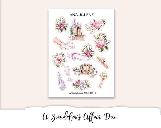 A SCANDALOUS AFFAIR Deco Stickers