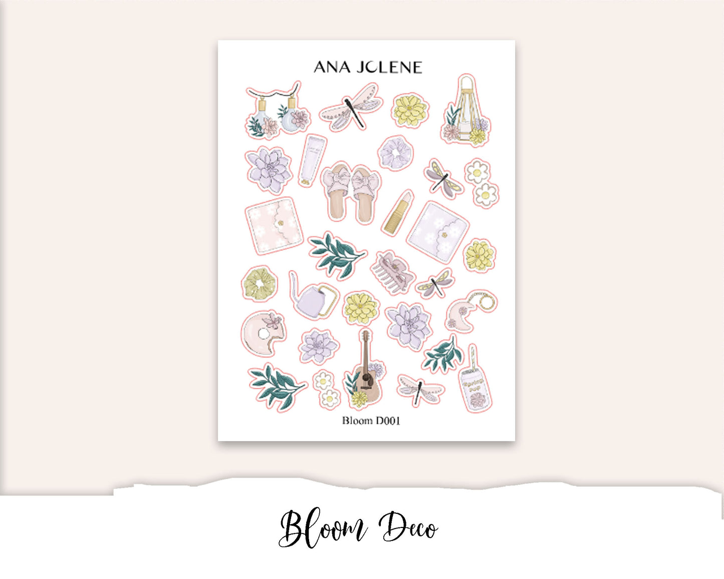 BLOOM Planner Sticker Kit (Vertical Weekly)