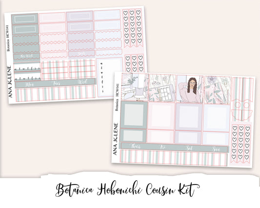 BOTANICA Hobonichi Cousin Weekly Planner Sticker Kit