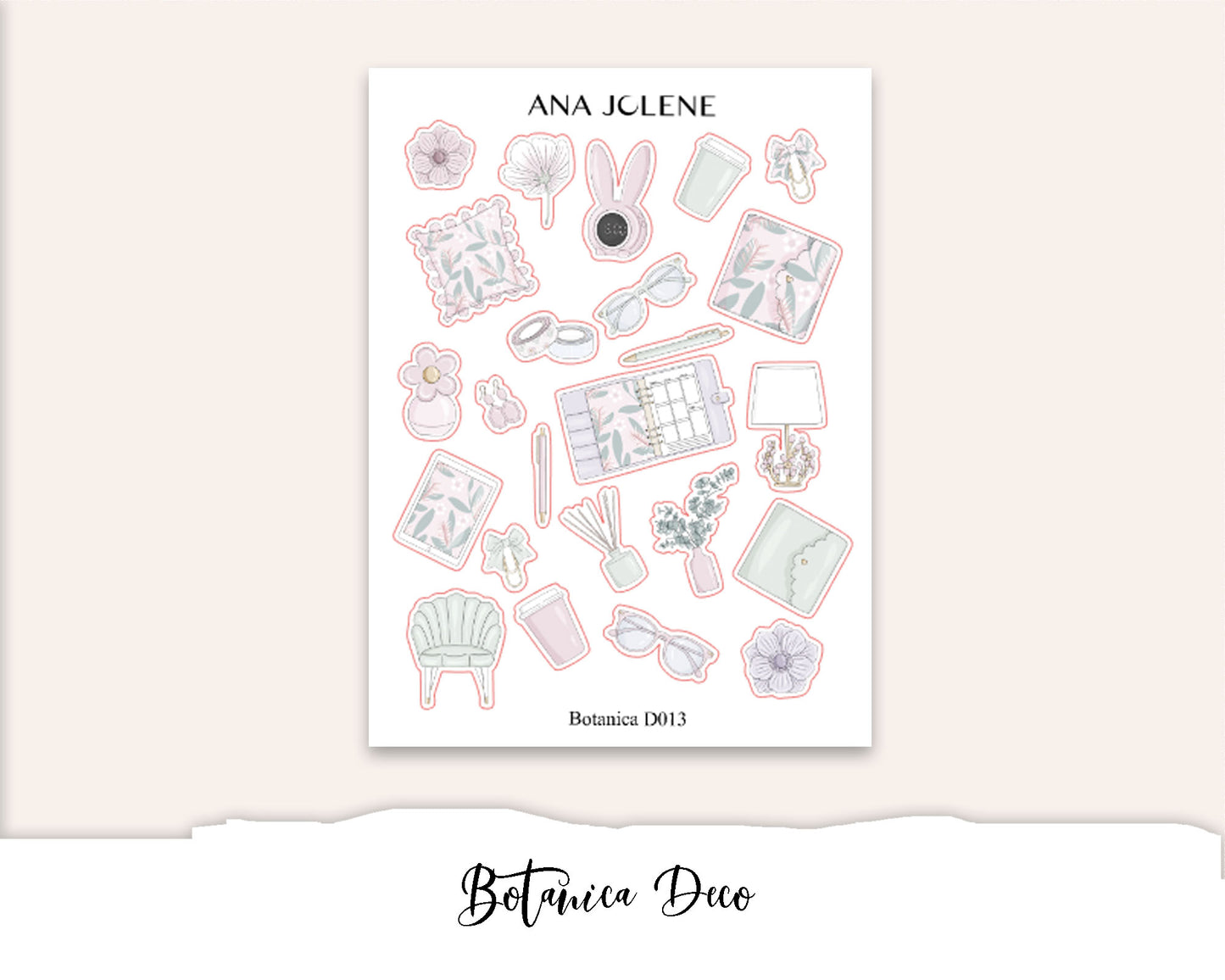 BOTANICA Planner Sticker Kit (Vertical Weekly)