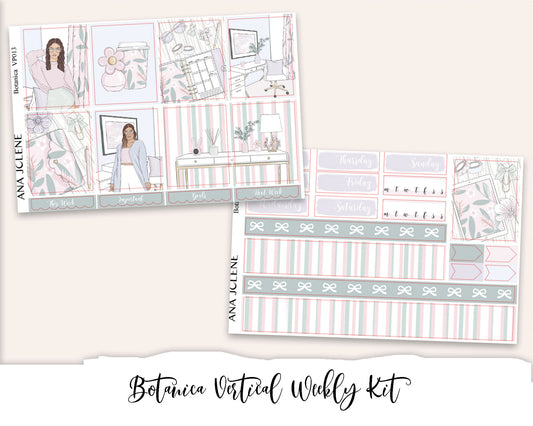 BOTANICA Planner Sticker Kit (Vertical Weekly)