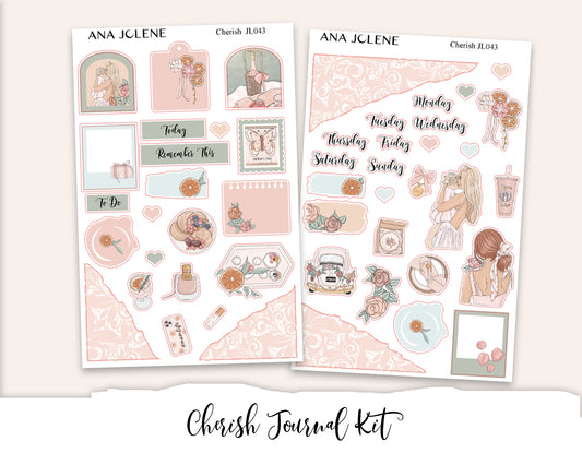 CHERISH Mini Journal Sticker Kit