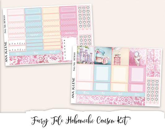 FAIRY TALE Hobonichi Cousin Weekly Planner Sticker Kit