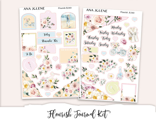 FLOURISH Mini Journal Sticker Kit
