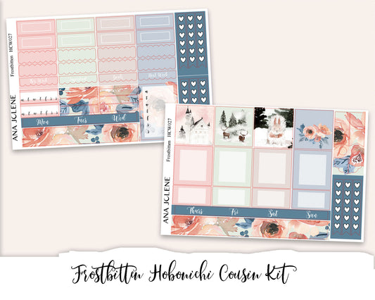 FROSTBITTEN Hobonichi Cousin Weekly Planner Sticker Kit