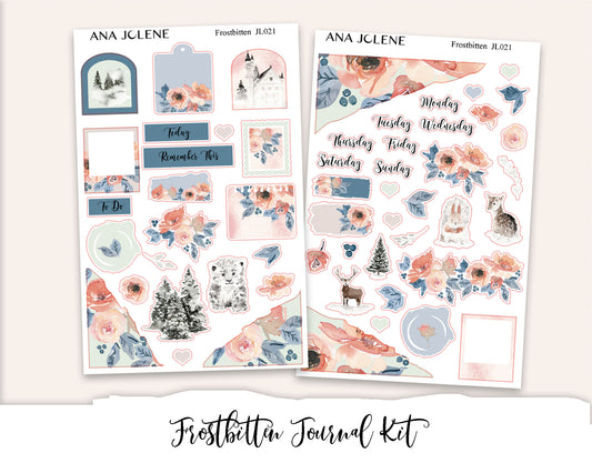 FROSTBITTEN Mini Journal Sticker Kit