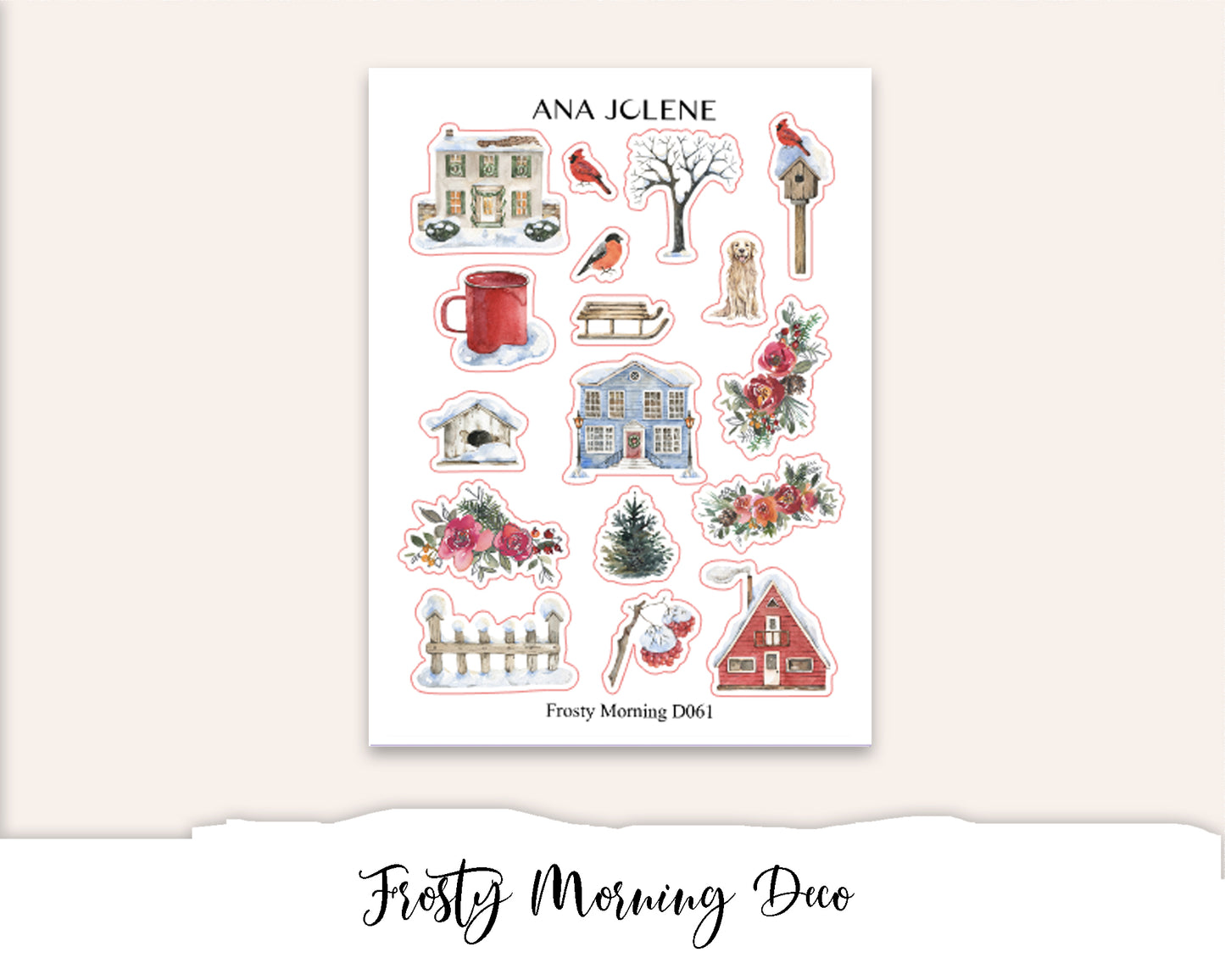 FROSTY MORNING Deco Stickers