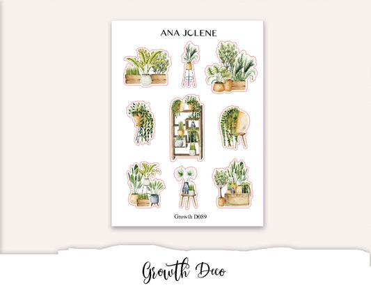 GROWTH Deco Stickers