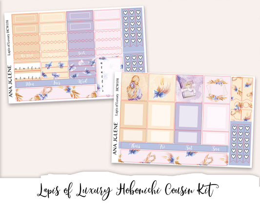 LAPIS OF LUXURY Hobonichi Cousin Weekly Planner Sticker Kit