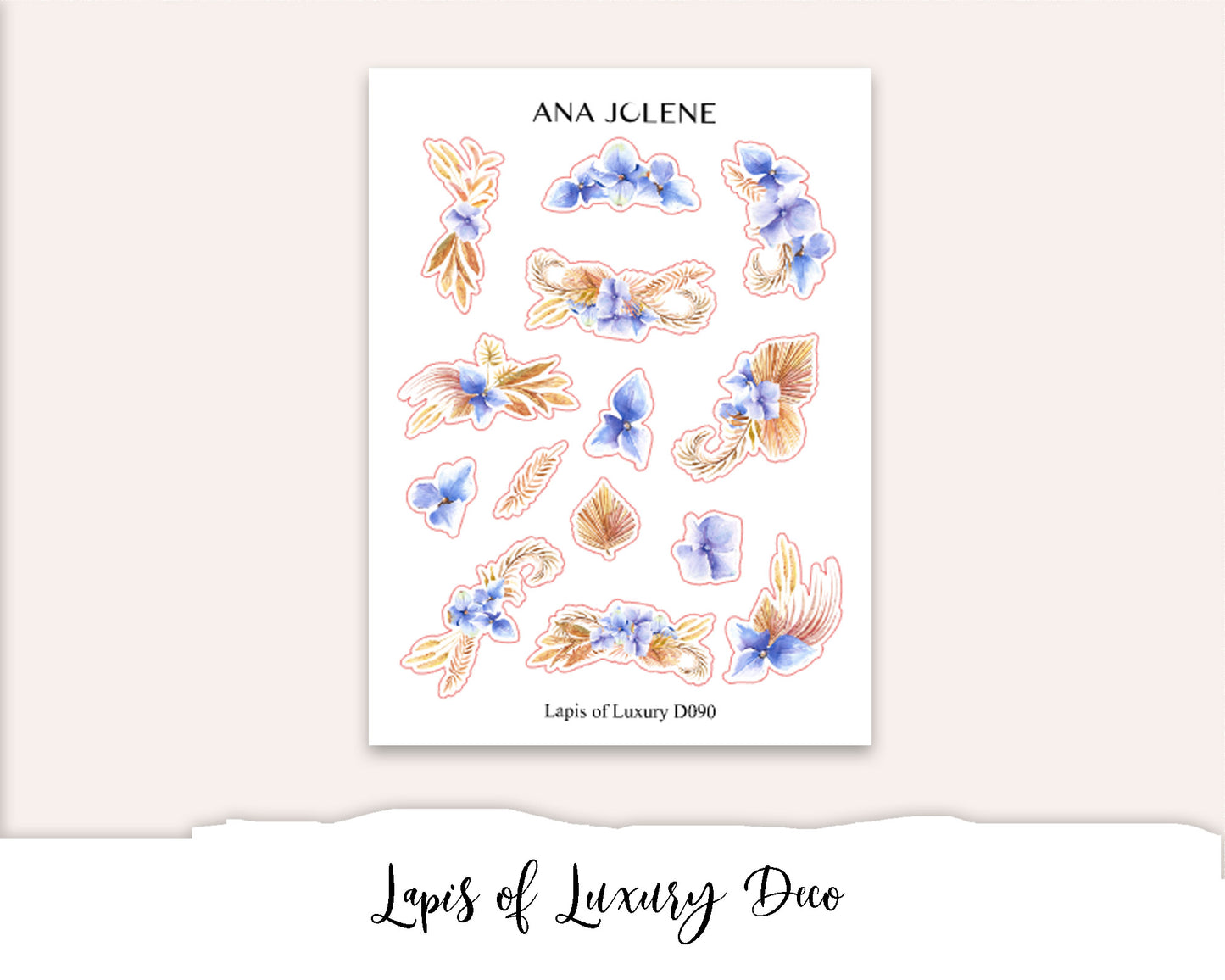 LAPIS OF LUXURY Planner Sticker Kit (Vertical Weekly)
