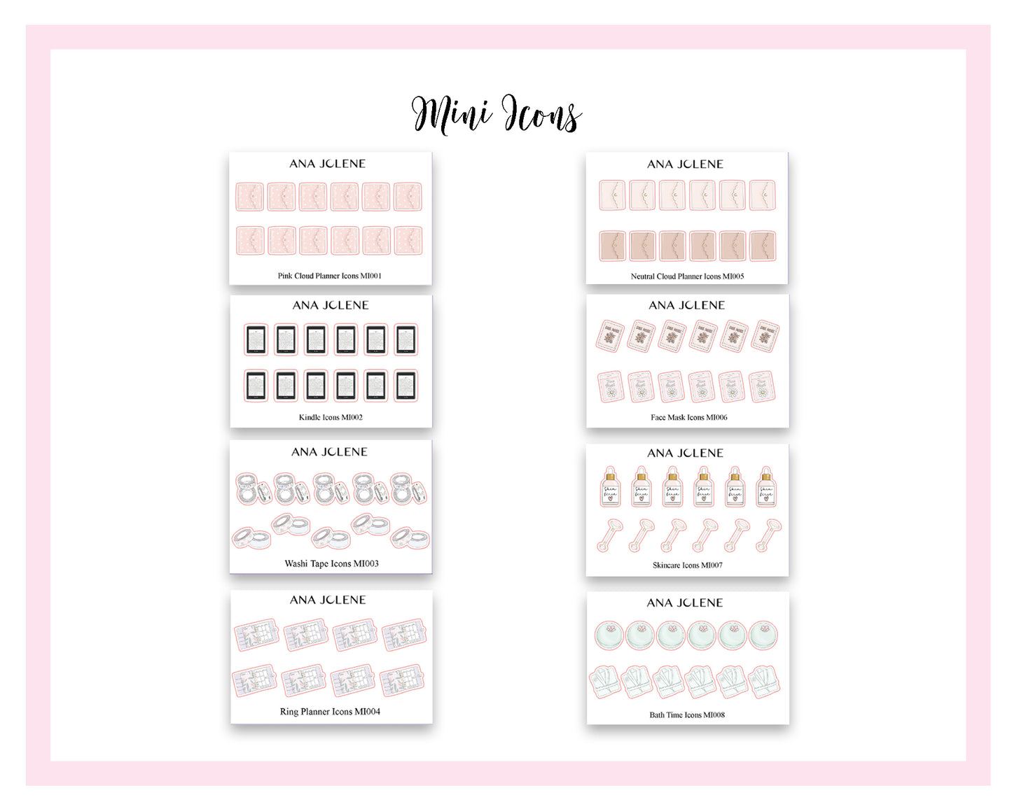 Doodle Icon Stickers