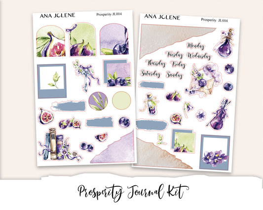 PROSPERITY Bullet Journaling Sticker Kit