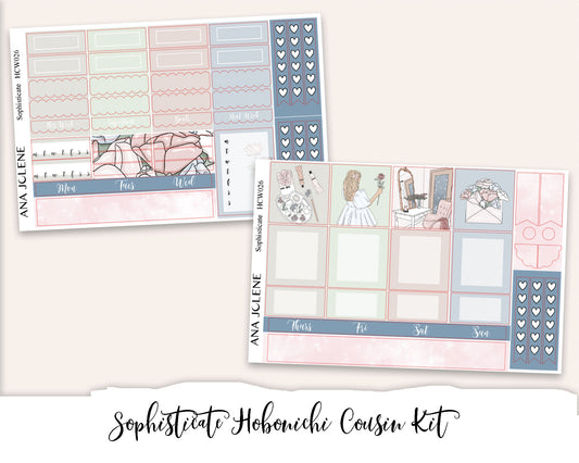 SOPHISTICATE Hobonichi Cousin Weekly Planner Sticker Kit
