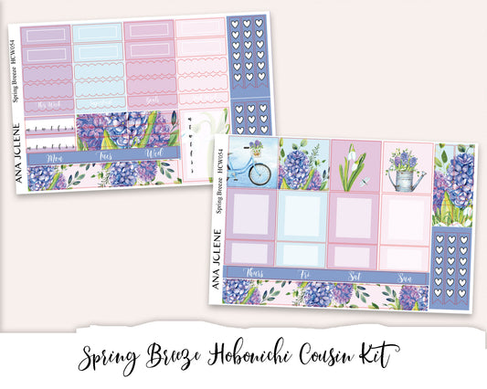 SPRING BREEZE Hobonichi Cousin Weekly Planner Sticker Kit