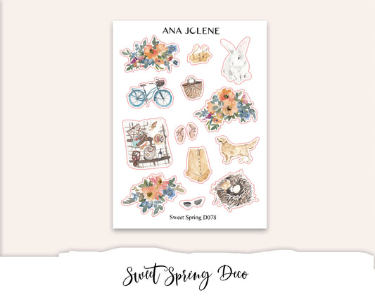 SWEET SPRING Deco Stickers