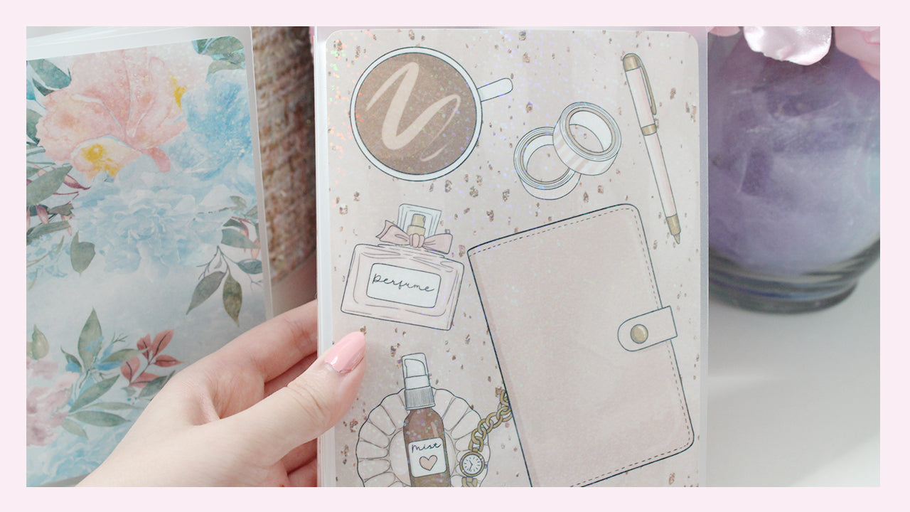 BLUSH OFFICE 4x6 Sticker Album