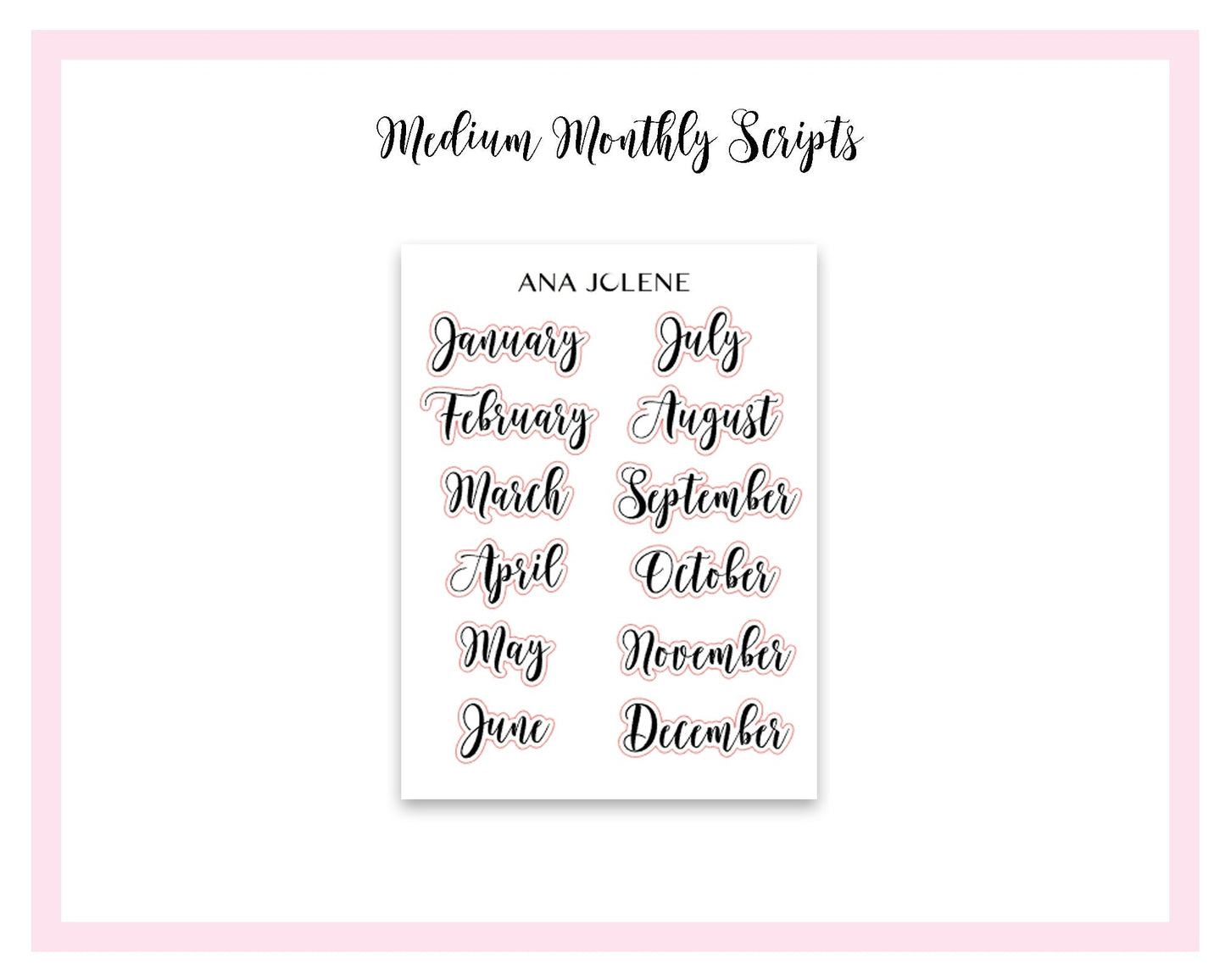 VIOLET GARDEN EC A5 Dashboard Planner Sticker Kit (Erin Condren Life Planner)