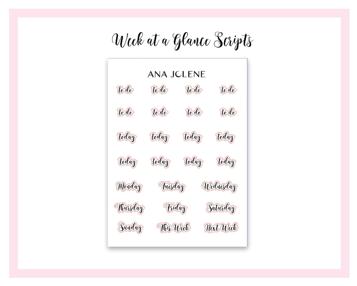 AUTUMN BLOOMS EC A5 Daily Duo Planner Sticker Kit (Erin Condren)