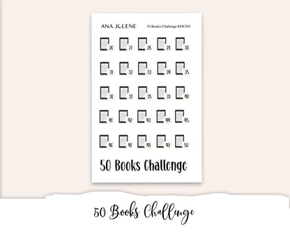 26-100 Books Challenge - A5 Reading Journal
