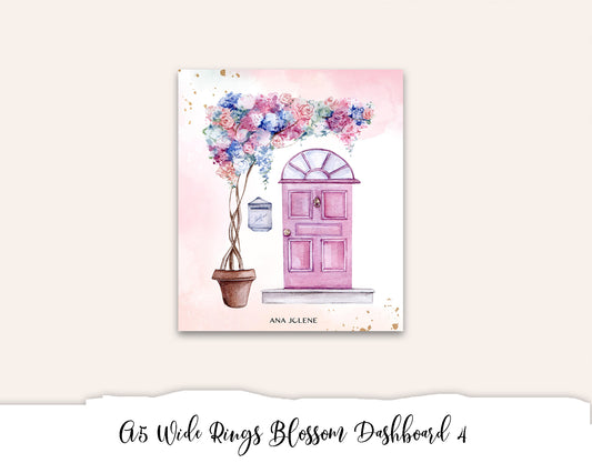 A5 Wide Rings Blossom Dashboard 4 Printable