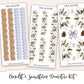 AMIDST A SNOWSTORM   Decorative Planner Sticker Kit