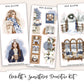 AMIDST A SNOWSTORM   Decorative Planner Sticker Kit