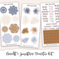 AMIDST A SNOWSTORM   Decorative Planner Sticker Kit