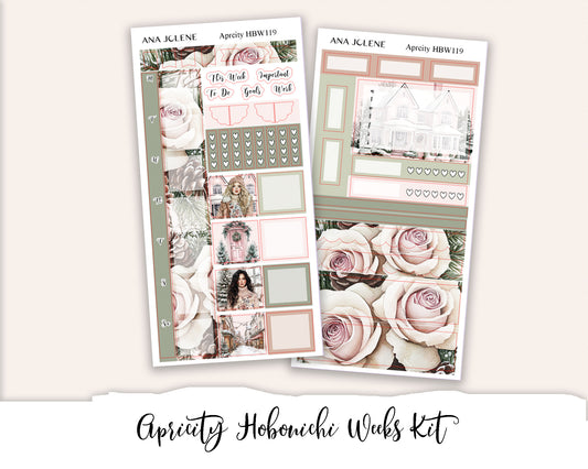 APRICITY Hobonichi Weeks Planner Sticker Kit