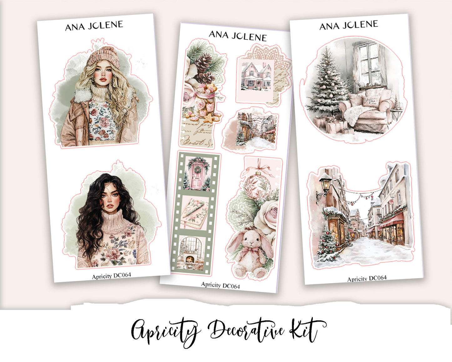 APRICITY Decorative Planner Sticker Kit