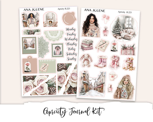 APRICITY  Mini Journal Sticker Kit