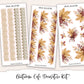 AUTUMN CAFE Decorative Planner Sticker Kit