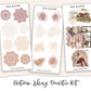 AUTUMN LIBRARY Decorative Planner Sticker Kit