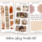 AUTUMN LIBRARY Decorative Planner Sticker Kit